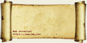 Nadja Virijević vizit kartica